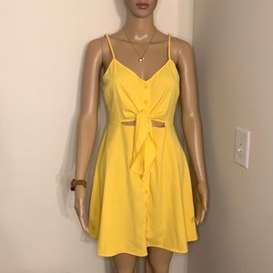 Yellow dress